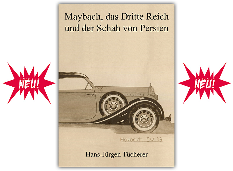 Das Buch �ber die Entstehungeschichte von neun Maybach Automobilen